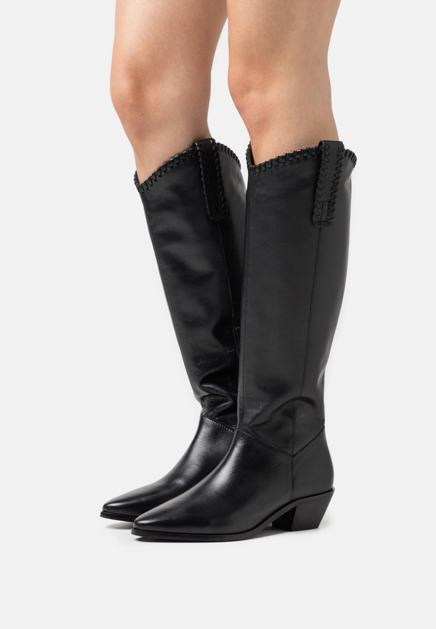 Pier One Leather - Botas Camperas - Black 1 Pier One Leather - Botas Camperas - Black