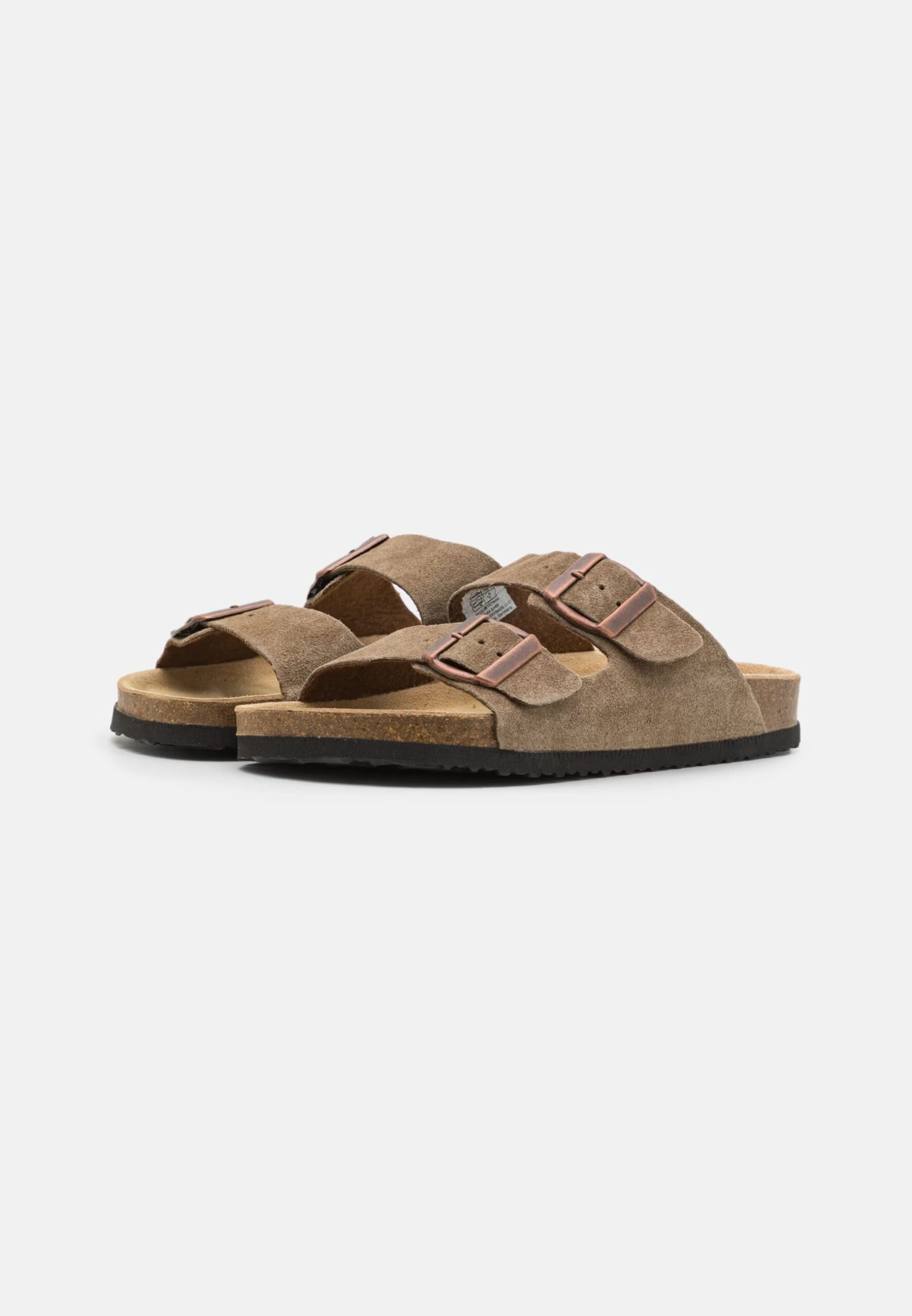 Pier One Leather Unisex - Pantuflas - Stone 2 Pier One Leather Unisex - Pantuflas - Stone - Imagen 2