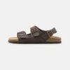 Pier One Unisex - Sandalias - Dark Brown