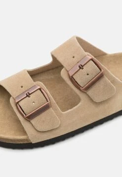 Pier One Leather Unisex - Pantuflas - Beige -Pier One Tienda De Ventas 1ac33122e3c841b6b5f9c0afc4c244b0