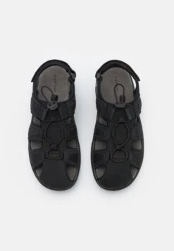 Pier One Leather - Sandalias De Senderismo - Black -Pier One Tienda De Ventas 348ad4d4a3a548d0b683ff94cec7b0e3