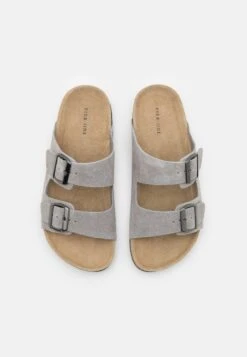 Pier One Leather Unisex - Pantuflas - Grey -Pier One Tienda De Ventas 6e172422b00e484a8ac21c5f565af9d6