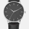 Pier One Reloj - Black/Silvercoloured