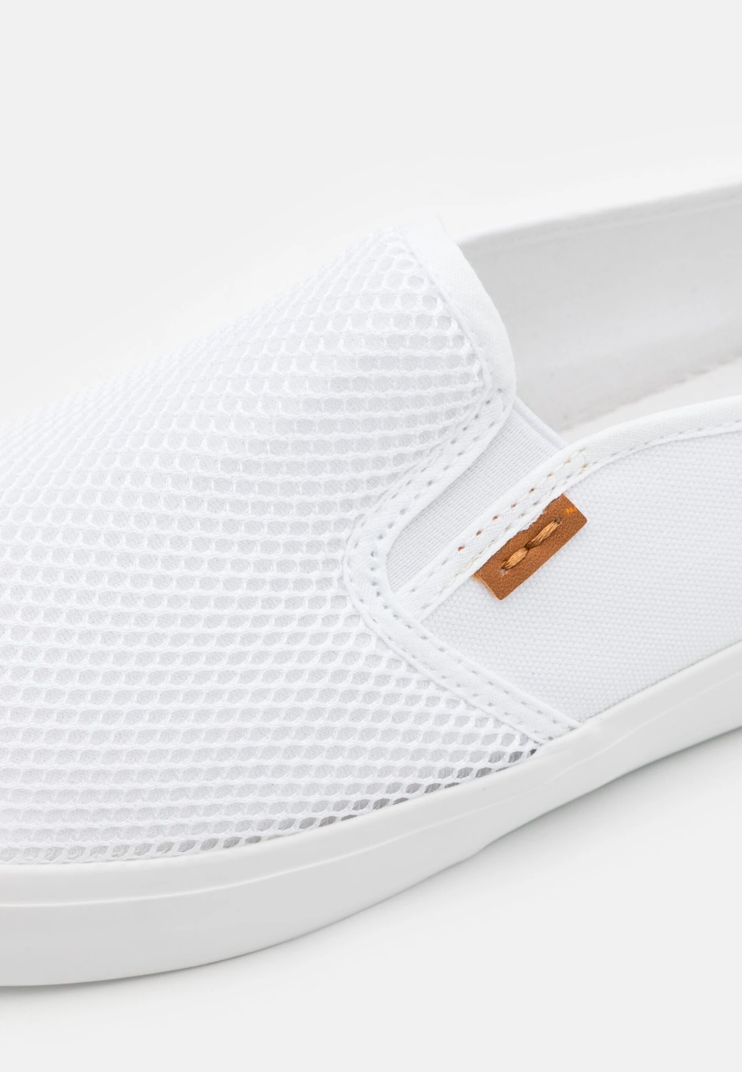 Pier One Unisex - Mocasines - White 6 Pier One Unisex - Mocasines - White - Imagen 6