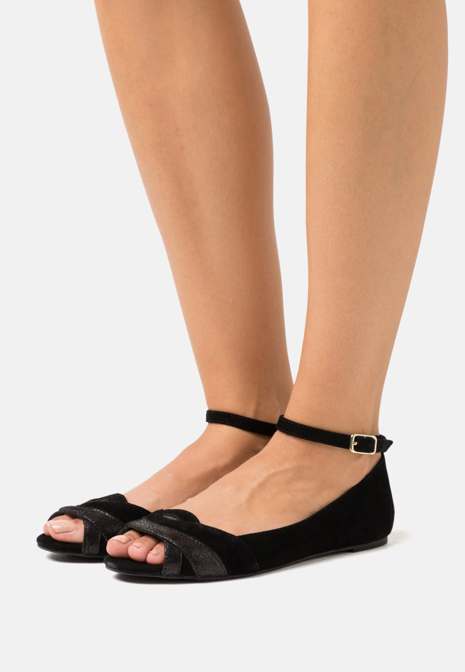 Pier One Bailarinas - Black 1 Pier One Bailarinas - Black