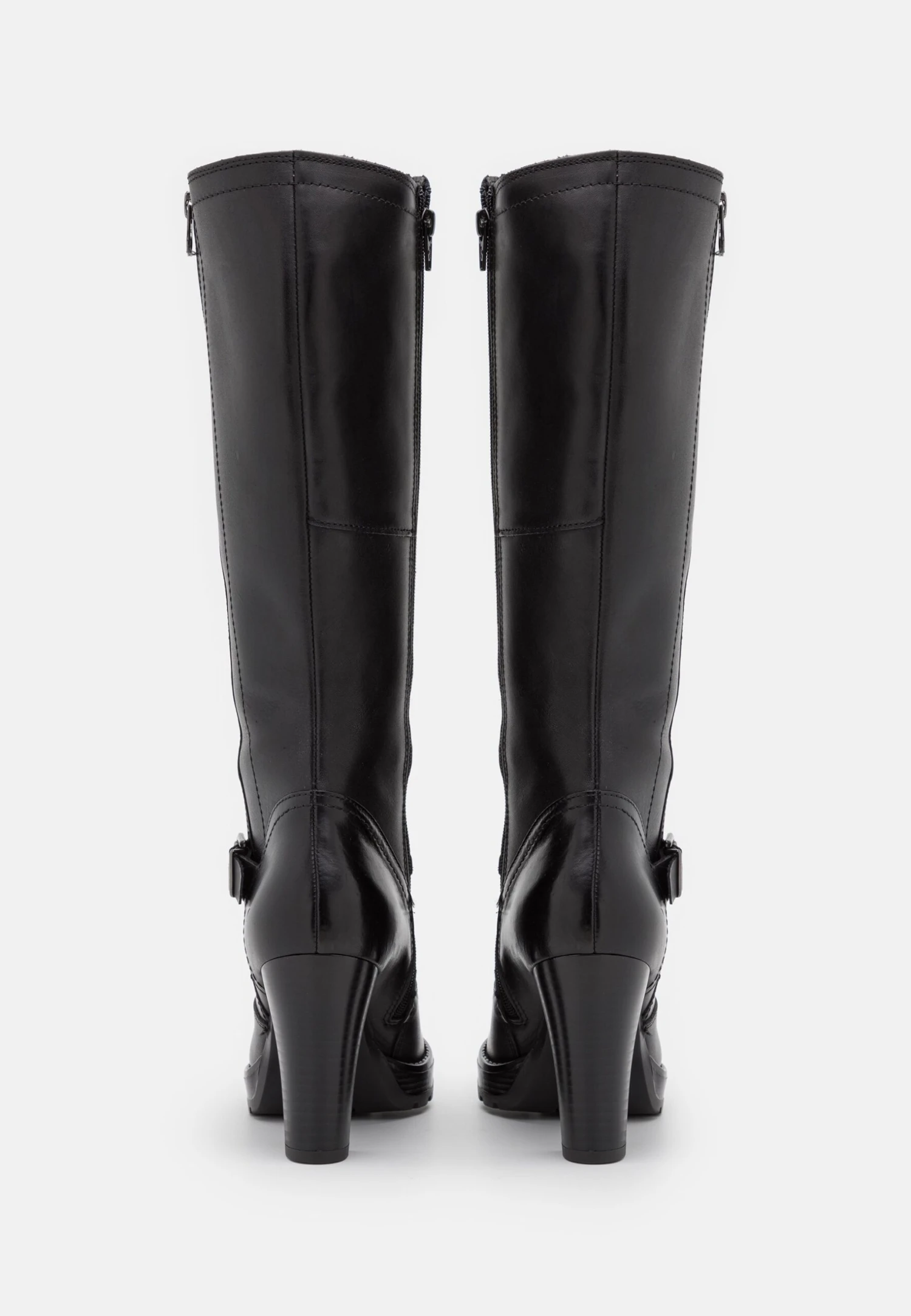 Pier One Leather- Botas De Tacón - Black 4 Pier One Leather- Botas De Tacón - Black - Imagen 4