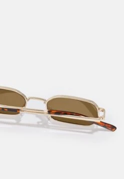 Pier One Unisex - Gafas De Sol - Gold-Coloured/Brown -Pier One Tienda De Ventas 88ece7c2c5c74552a2c0b69534730993