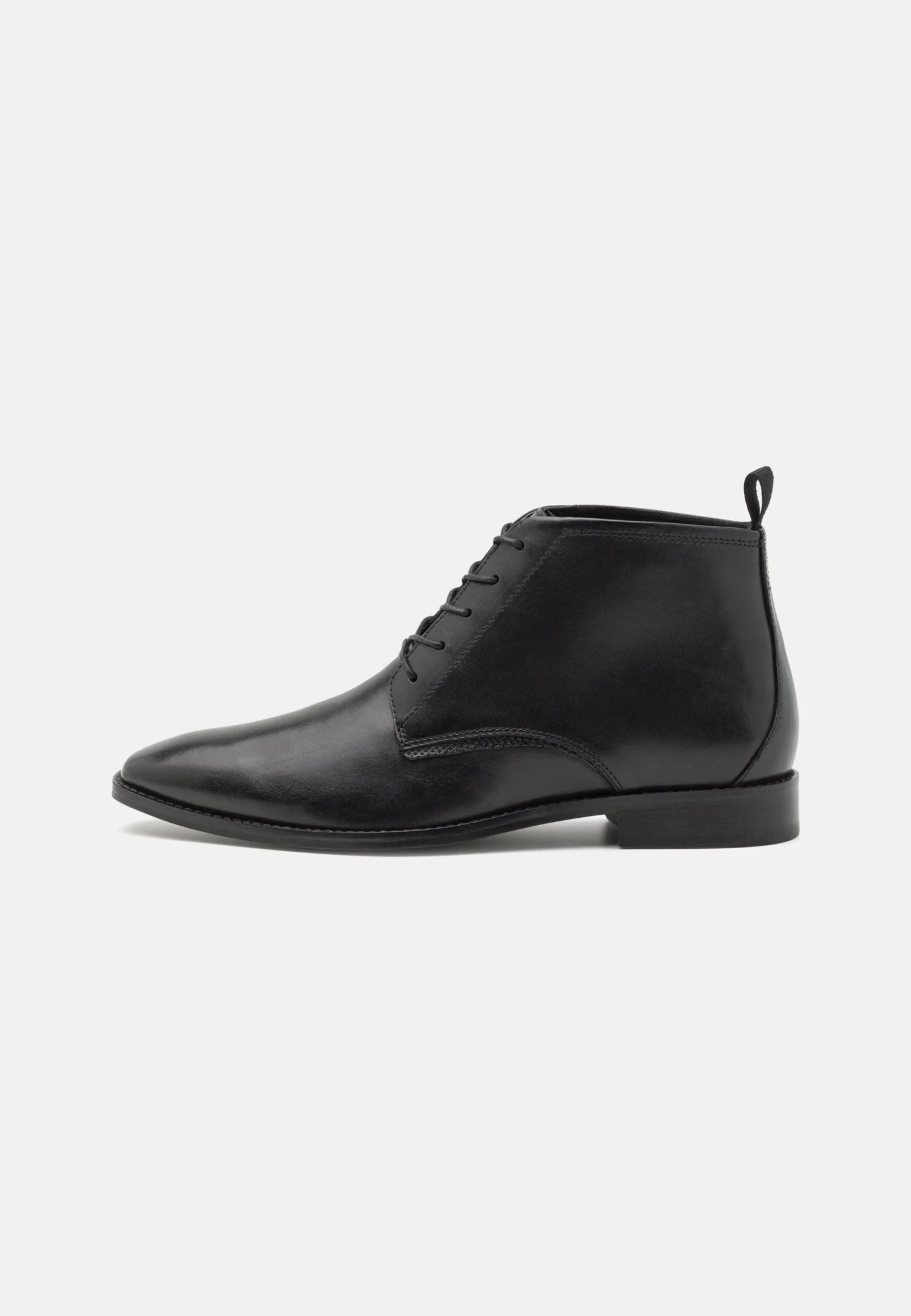 Pier One Leather - Botines Con Cordones - Black 1 Pier One Leather - Botines Con Cordones - Black