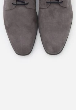 Pier One Leather - Zapatos Con Cordones - Grey -Pier One Tienda De Ventas a0f7474e36804ee19a4dfbc56df88ce5