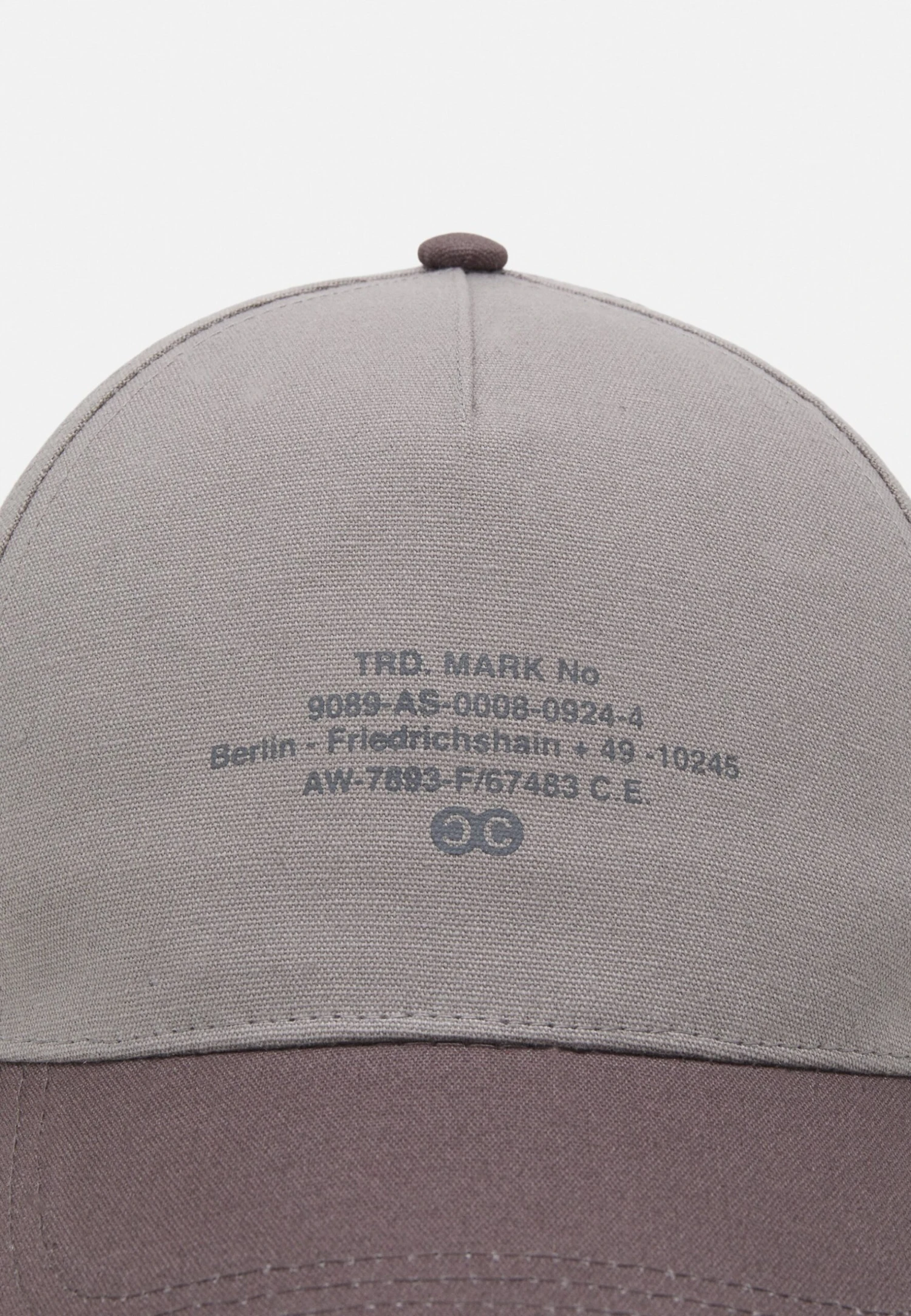 Pier One Unisex - Gorra - Grey/Dark Grey 4 Pier One Unisex - Gorra - Grey/Dark Grey - Imagen 4
