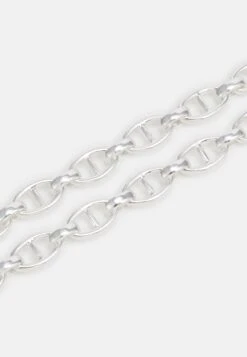 Pier One Set Unisex - Collar - Silver-Coloured -Pier One Tienda De Ventas cec3fccf4a094ccca0a3ff6b0563c034