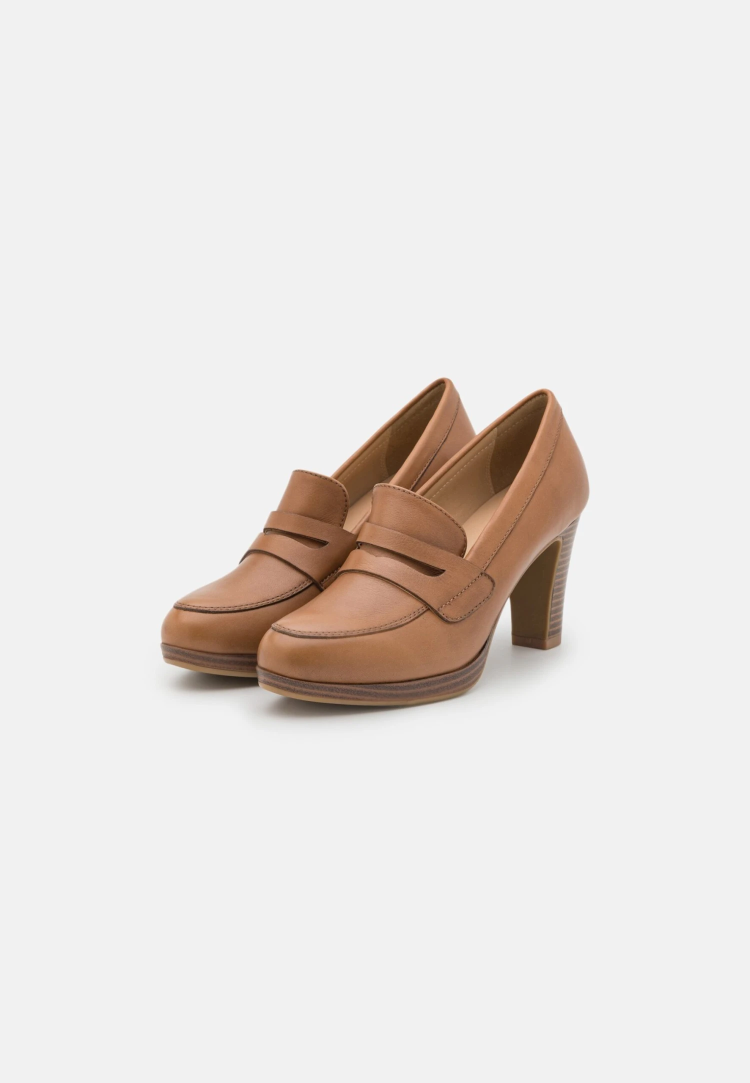 Pier One Leather- Tacones - Cognac 3 Pier One Leather- Tacones - Cognac - Imagen 3