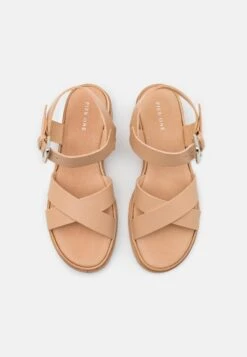 Pier One Leather - Sandalias - Beige -Pier One Tienda De Ventas efe3a4419dd64fed9e5a1ad795b3f40c