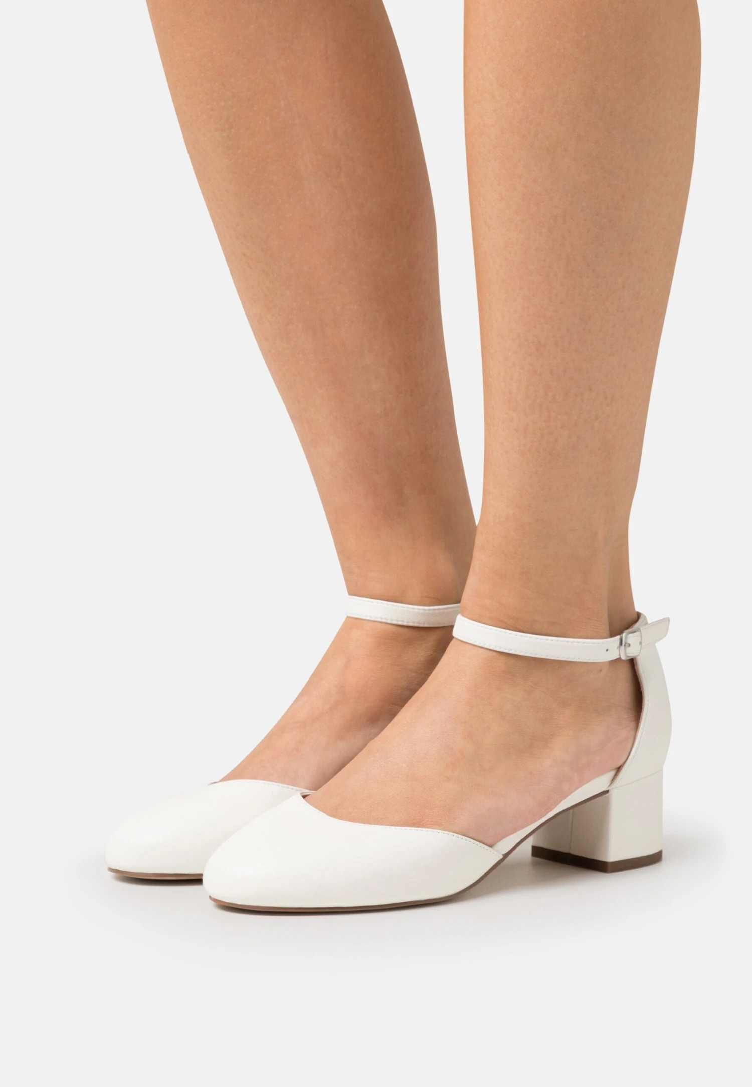 Pier One Leather - Tacones - White 1 Pier One Leather - Tacones - White